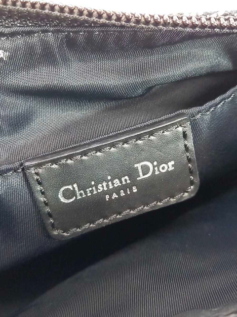 Christian Dior Trotter Black Shoulder Bag