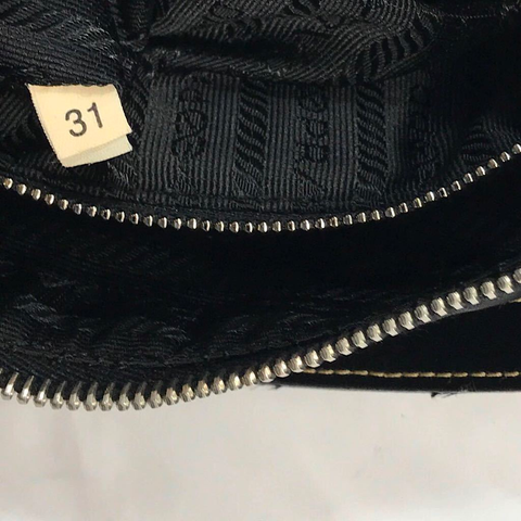 Prada Black Sirio Nylon Shoulder Bag