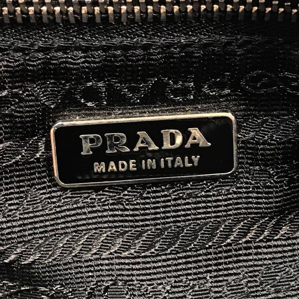 Prada Black Sirio Nylon Shoulder Bag