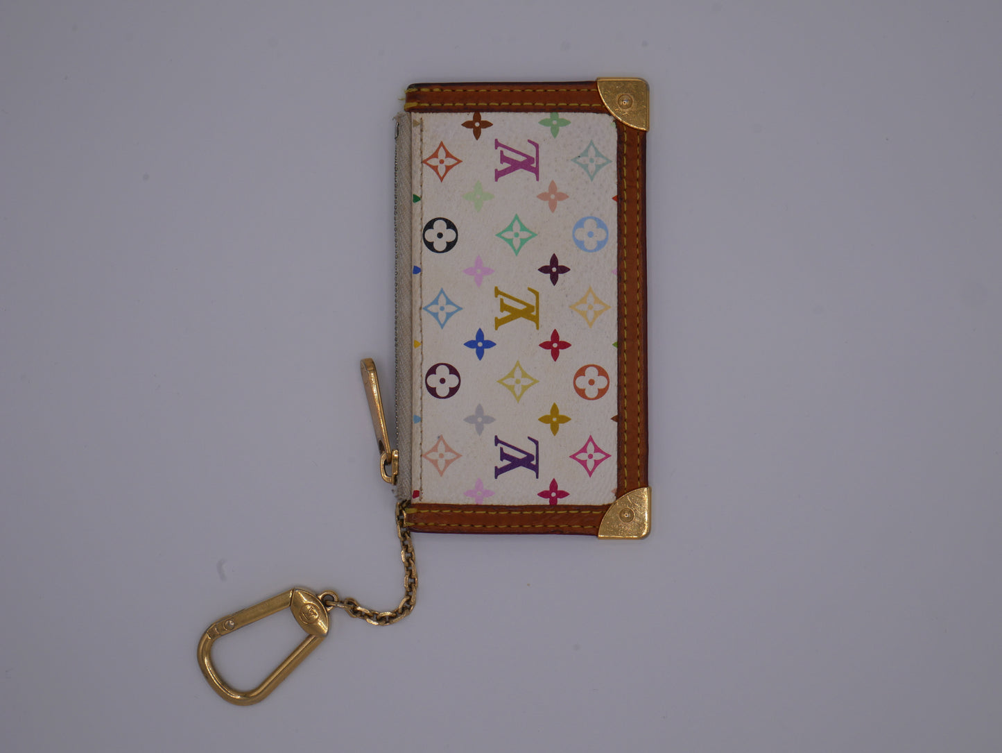 Louis Vuitton Murakami Multicolore Cles Key Case