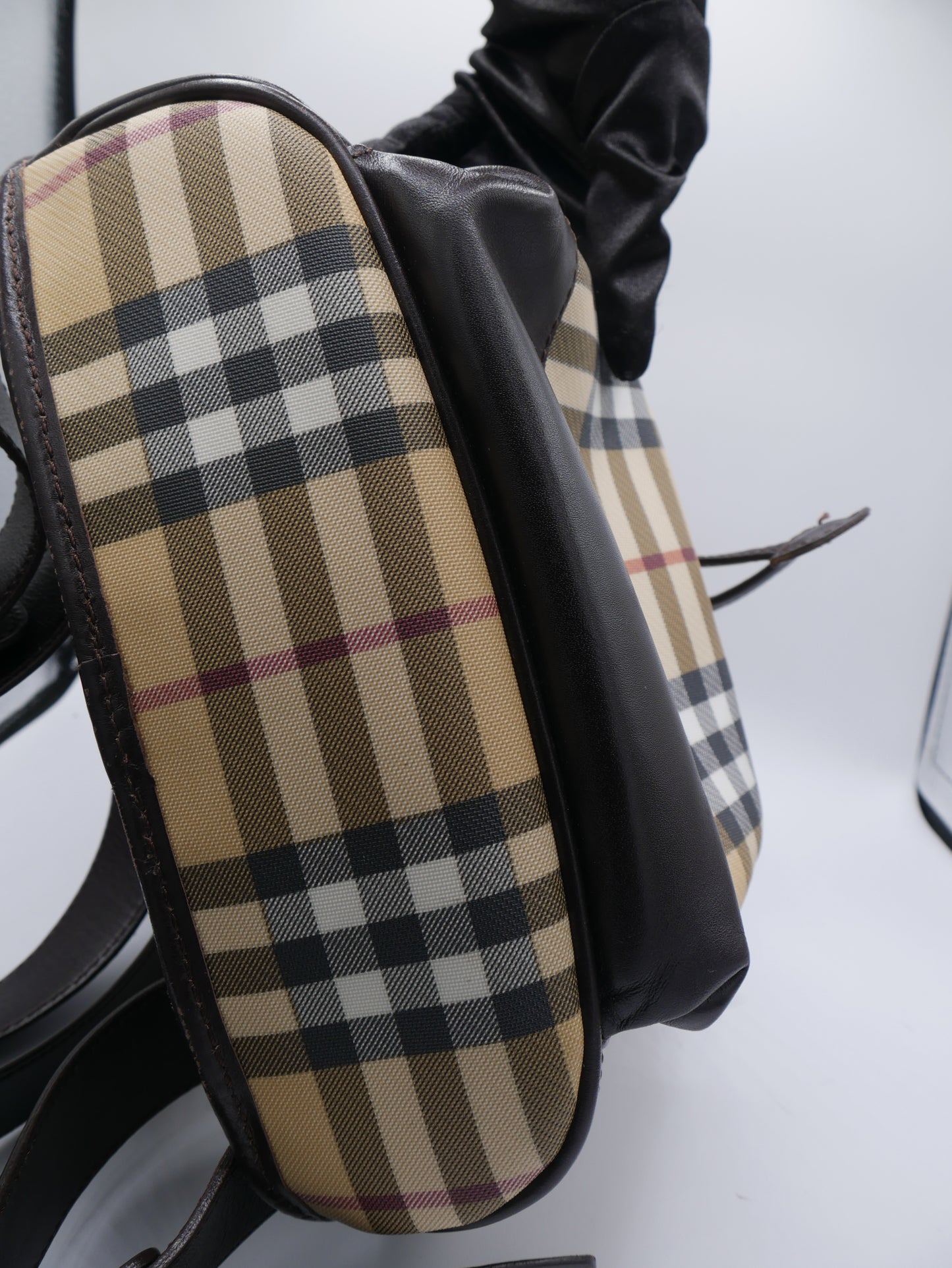 Burberry Beige Novacheck Backpack
