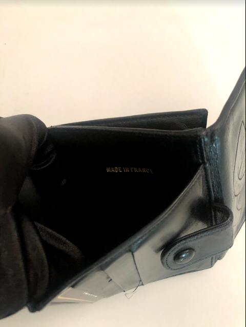 Chanel Lambskin Compact Bi-fold Wallet