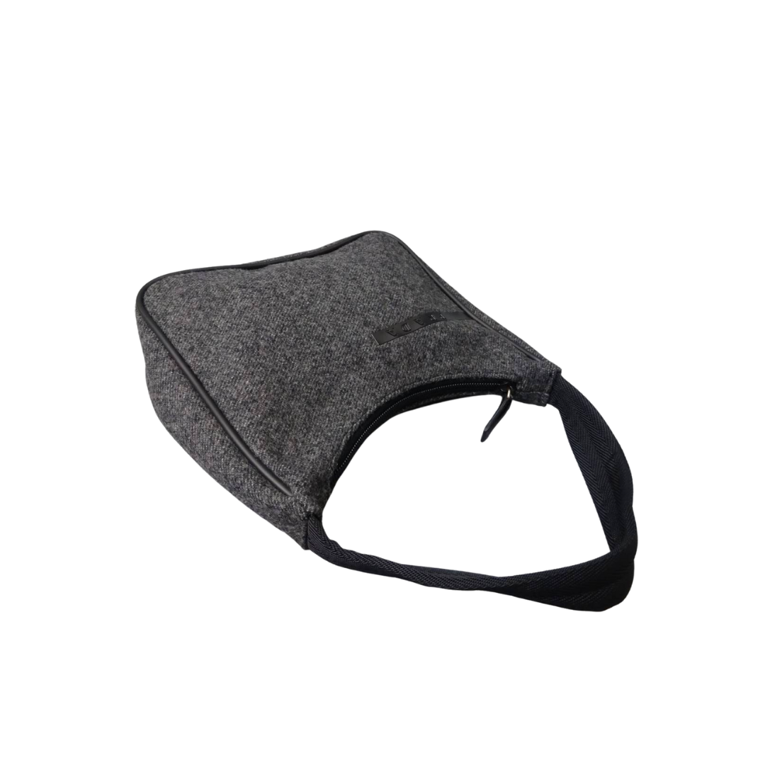 Prada Sport Wool Shoulder Bag