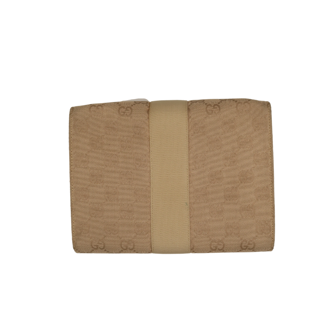Gucci Monogram Cream Pouch