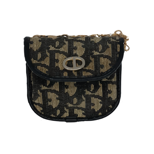 Dior Monogram Mini Trotter Side Pouch
