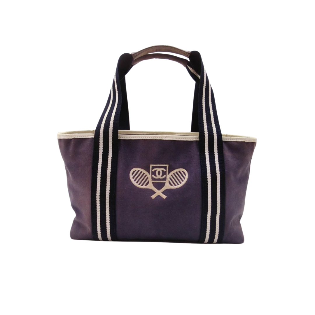 Chanel Sports Tennis Tote Hand Bag