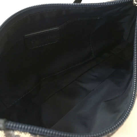 Christian Dior Navy Trotter Adjustable Shoulder Bag
