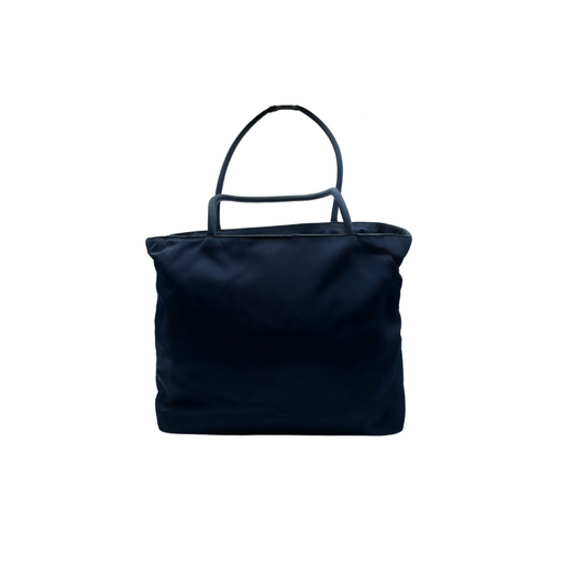 Prada Cobalt Nylon Tote
