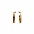 Louis Vuitton Nanogram Hoop Earrings
