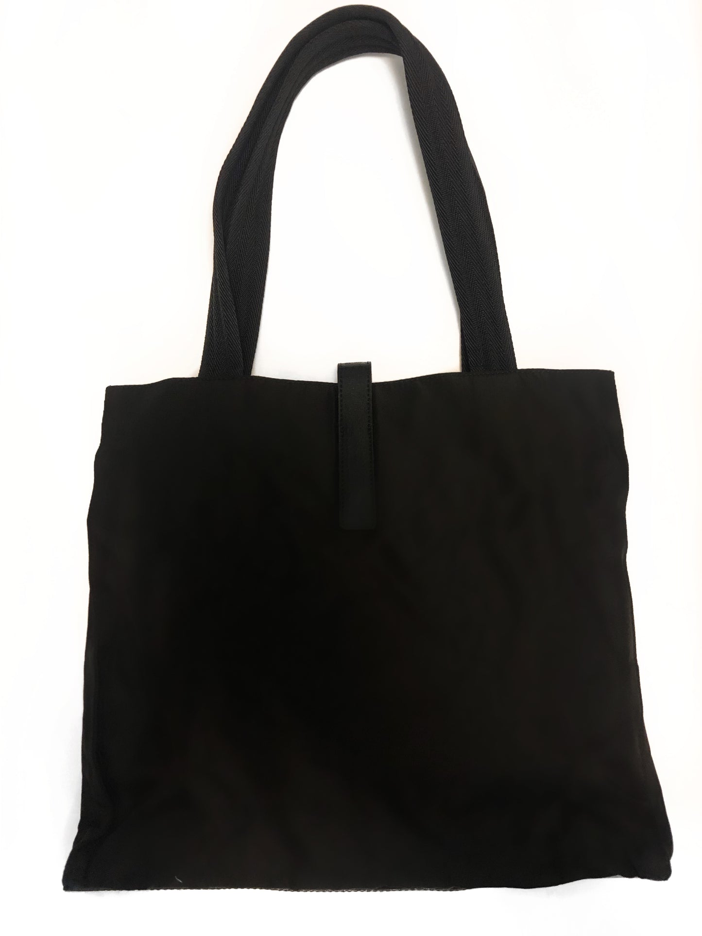 Prada Nylon Buckle Tote