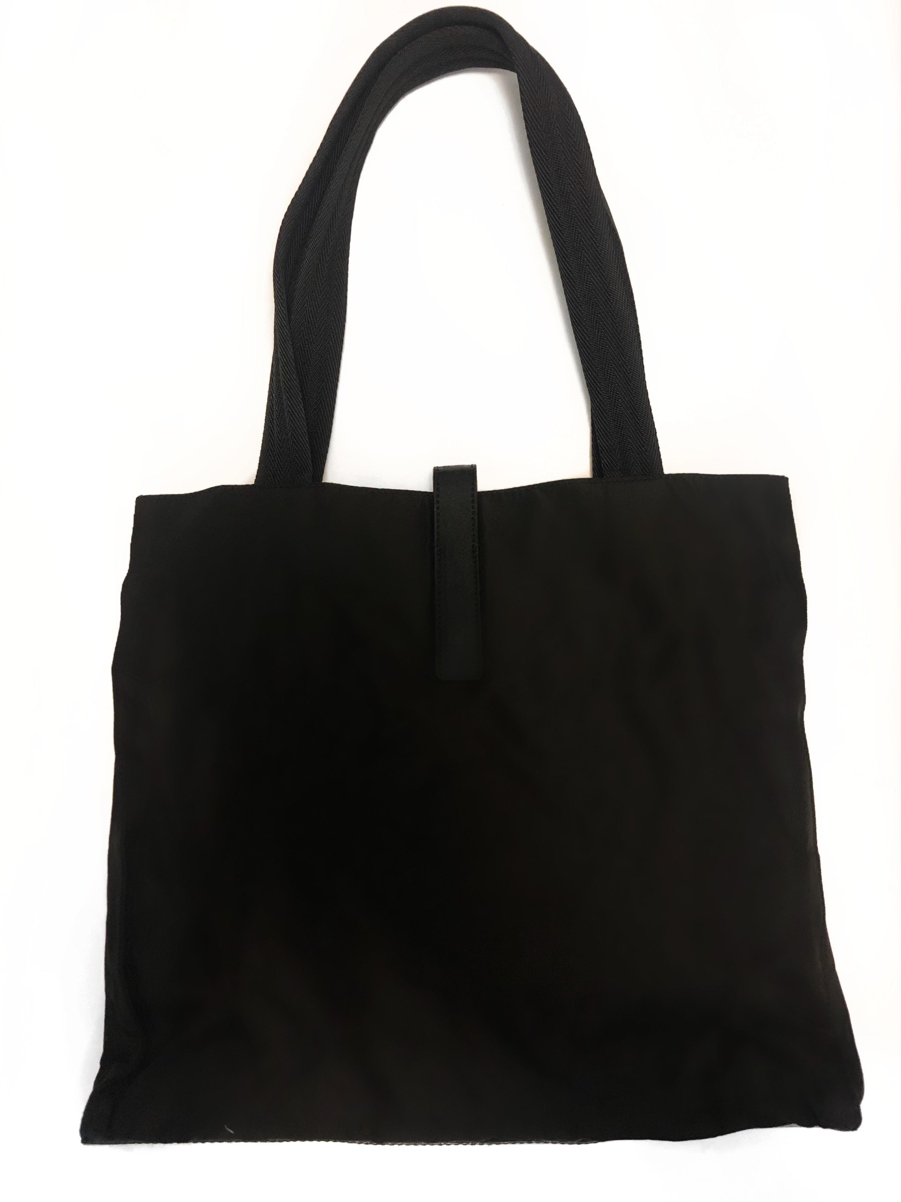 Prada Nylon Buckle Tote
