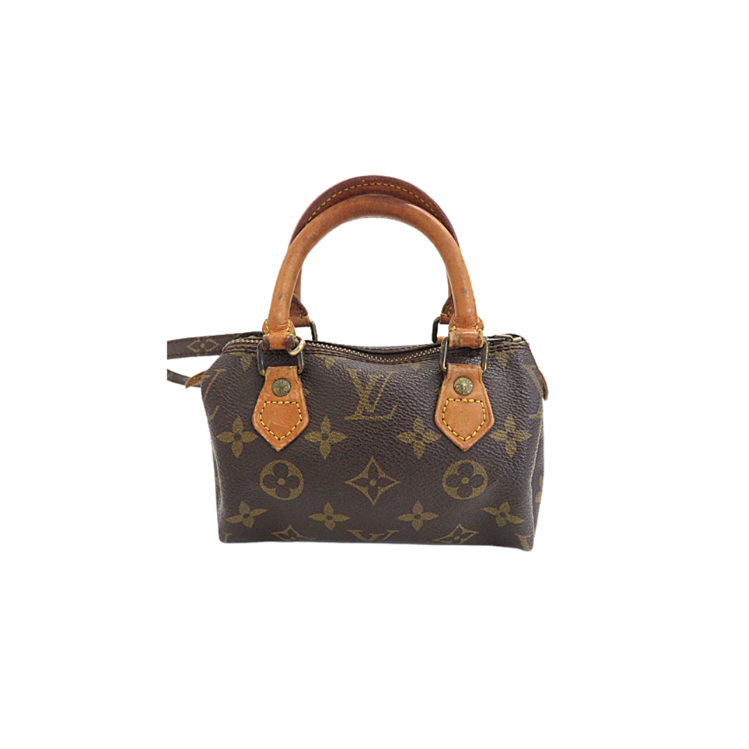 Louis Vuitton Mini Speedy w/ Strap