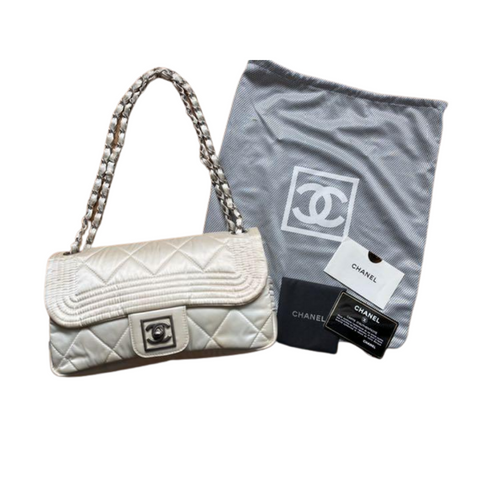 Chanel Sports Rare Gray Fabric Flap · INTO
