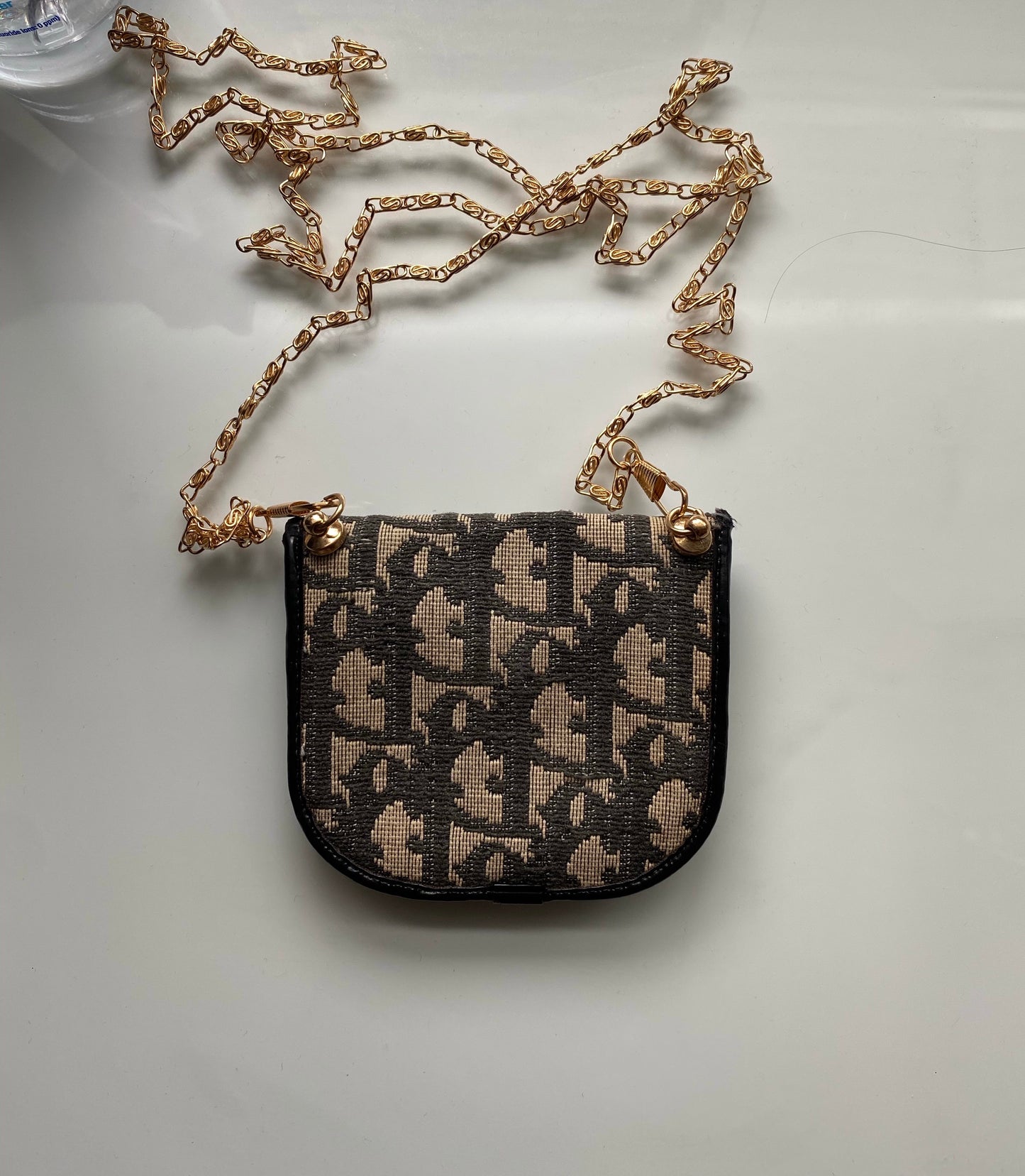 Dior Monogram Mini Trotter Side Pouch