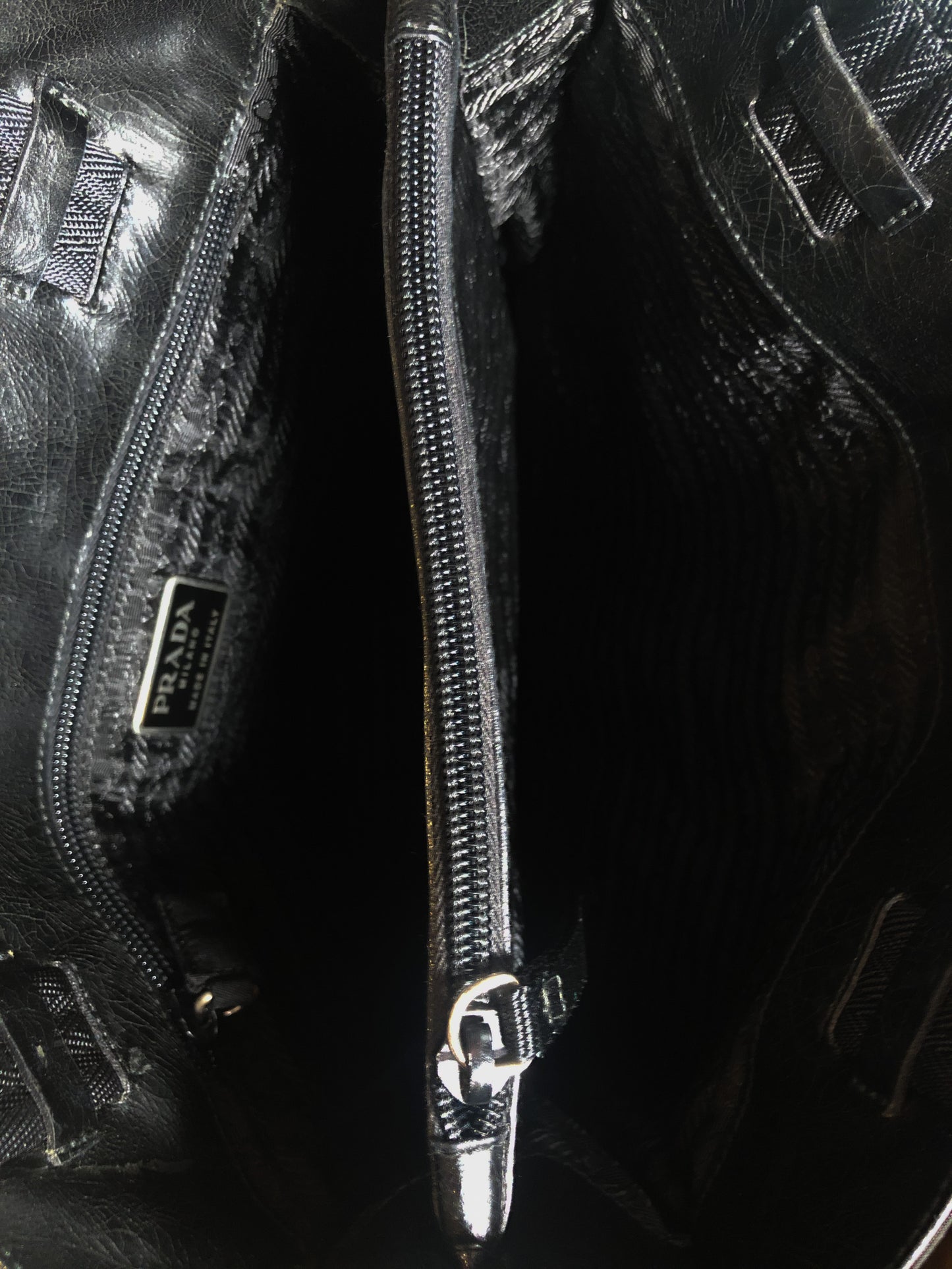 Prada Nylon Buckle Tote