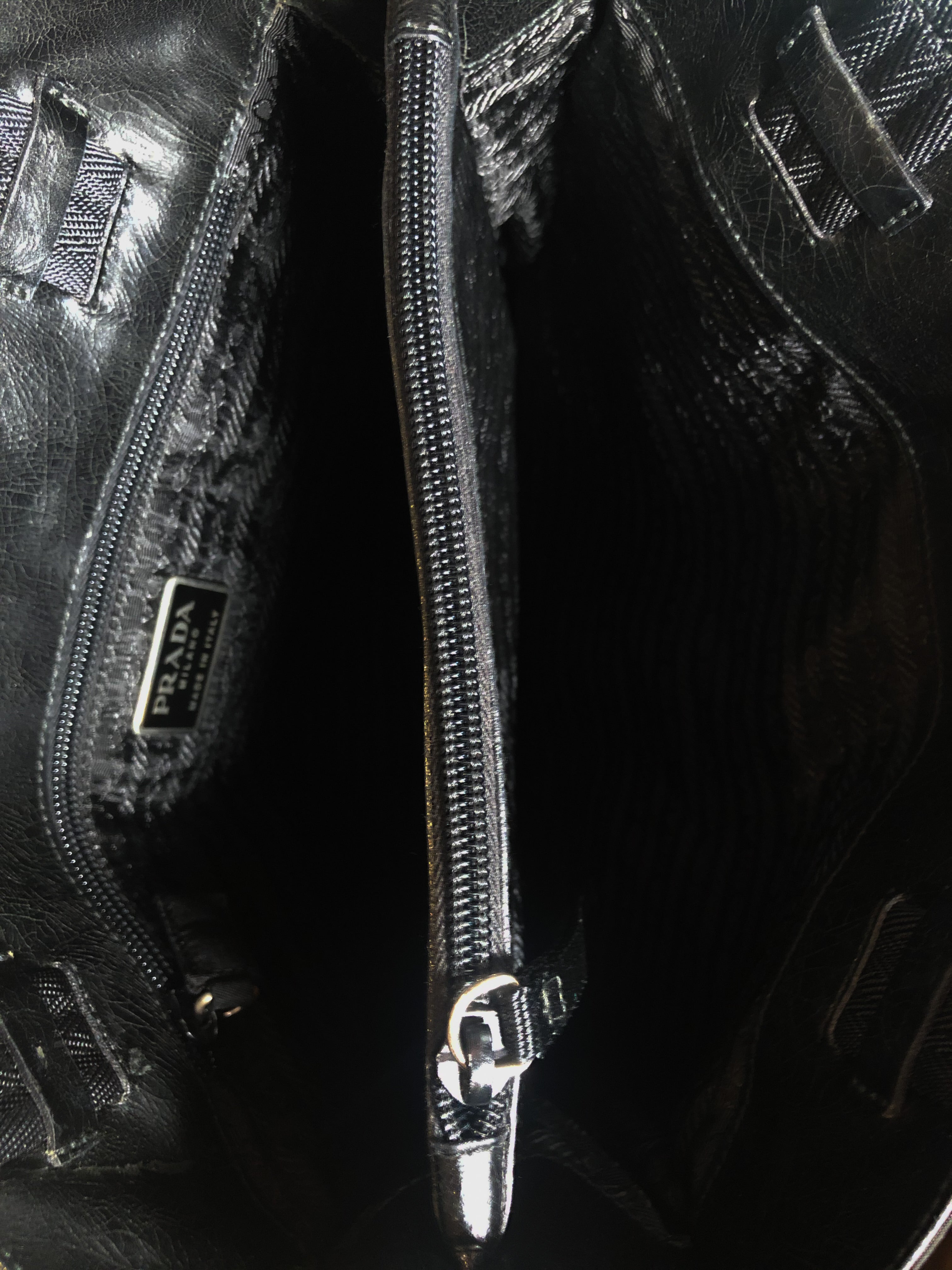 Prada Nylon Buckle Tote