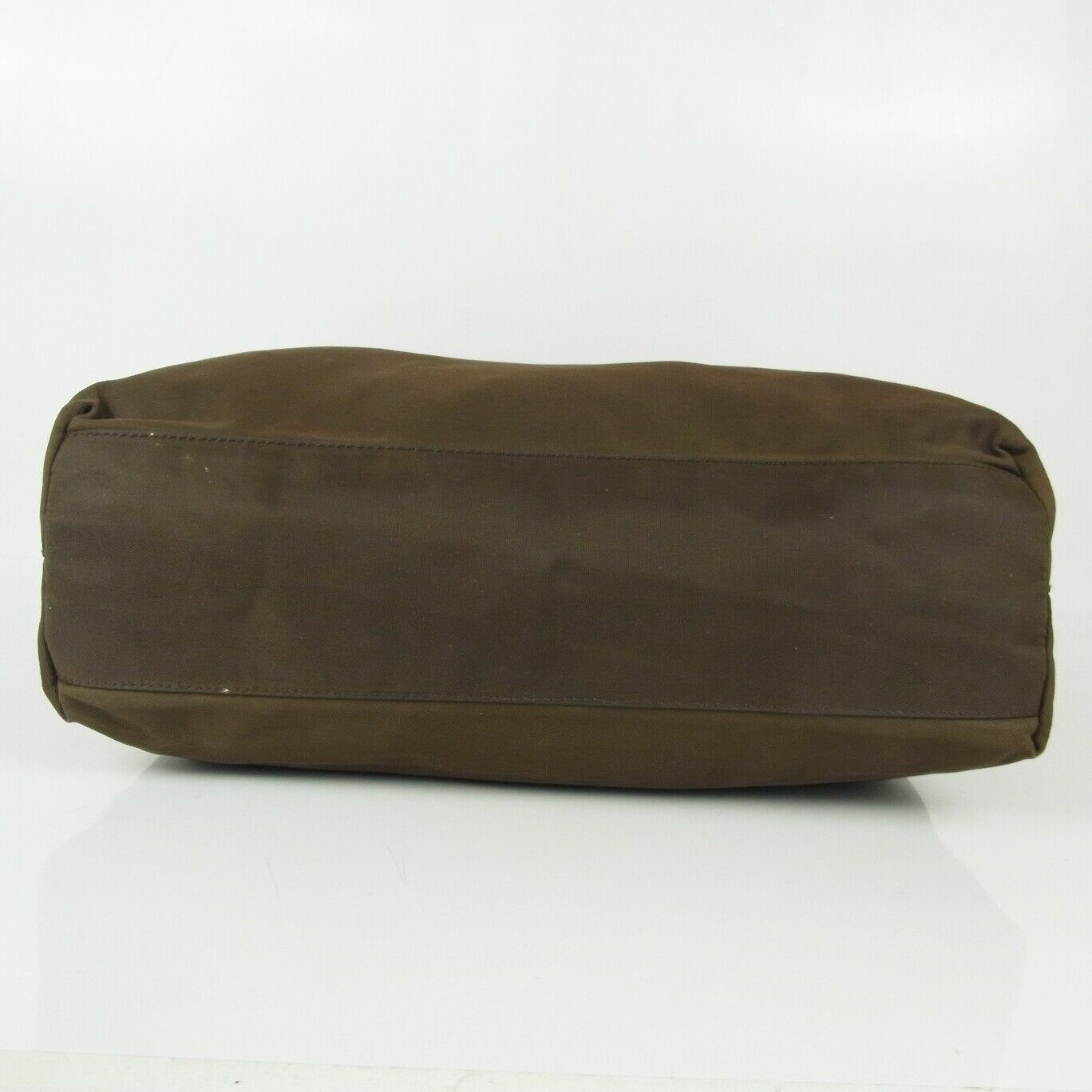 Prada Khaki Nylon Tote Bag