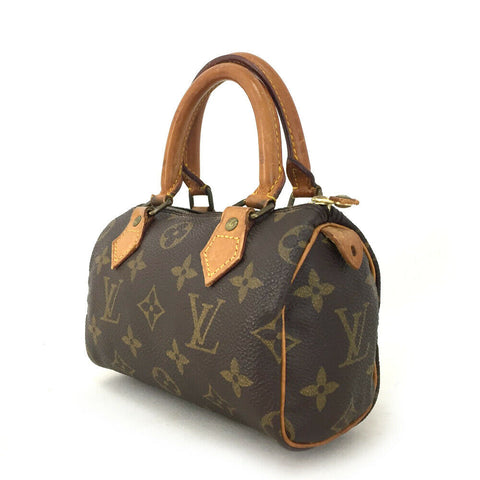 Louis Vuitton Monogram Canvas Mini HL Speedy Bag w/ Shoulder Strap -  Yoogi's Closet