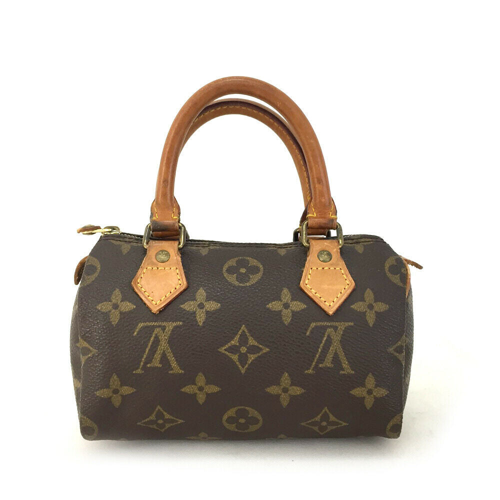 Louis Vuitton Monogram Mini Speedy HL w/ Shoulder Strap