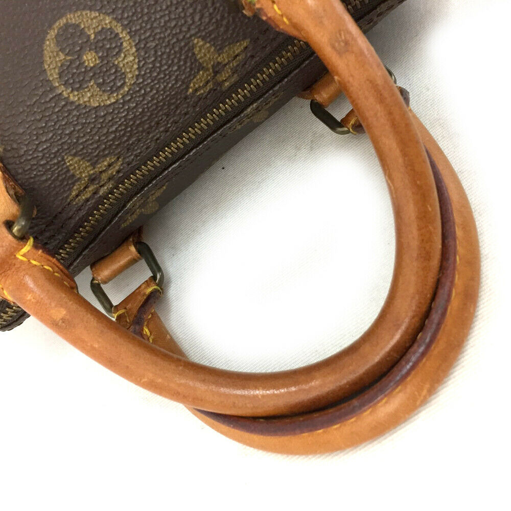 Louis Vuitton Monogram Mini Speedy HL w/ Shoulder Strap